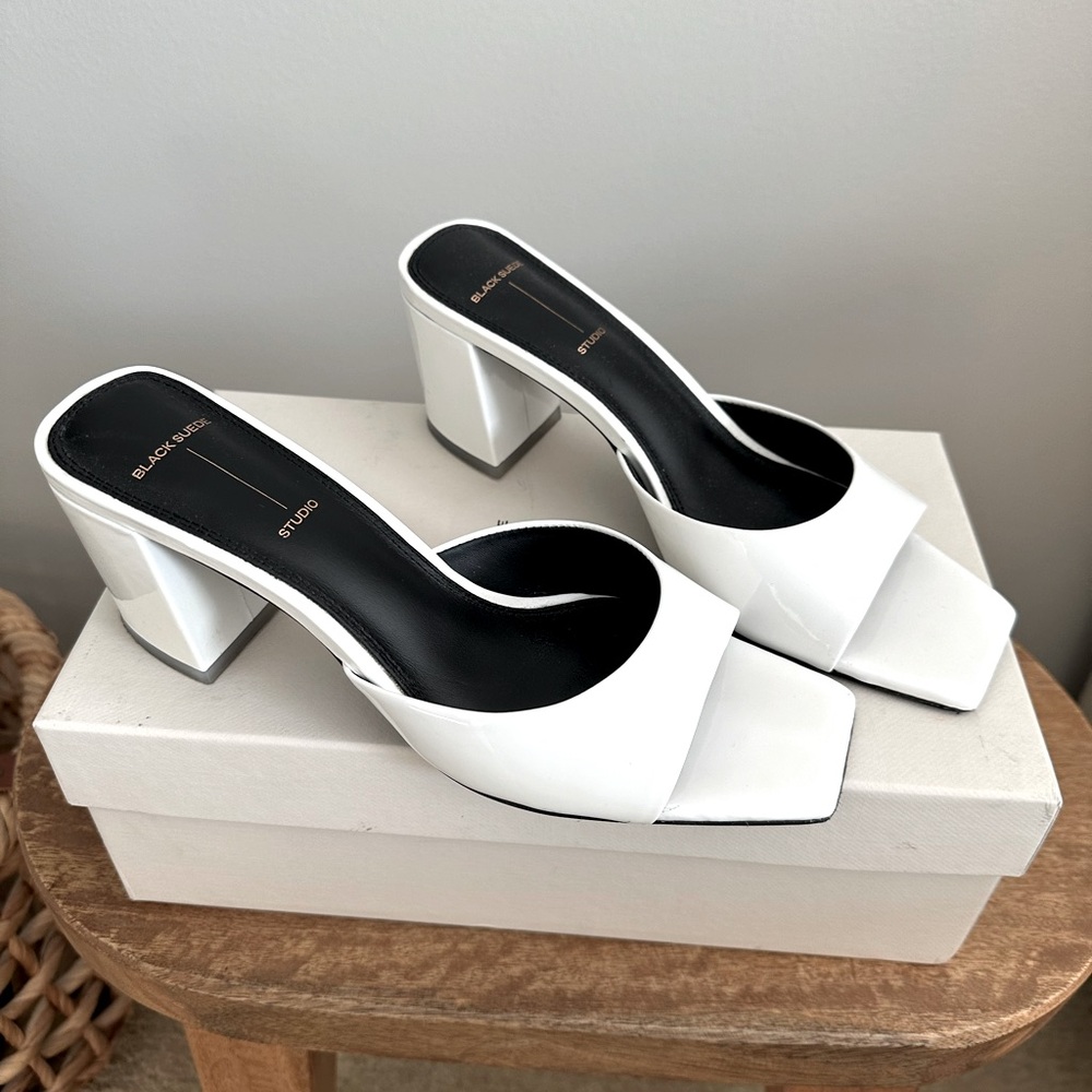 Black Suede Studio sandal